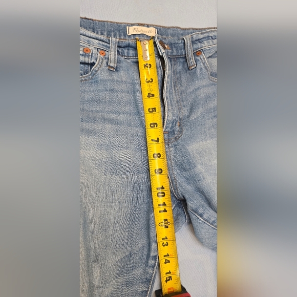 Madewell The High-Rise Slim Crop Boyjean, size 28 - Picture 13 of 13